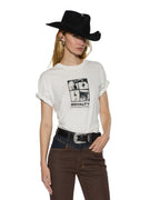 Womens Royalty Everyday Ss Tee Vintage White Regular Tees - White