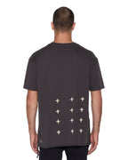 Mens Salud Biggie Ss Tee Faded Black Oversized Tees - Black
