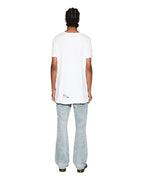 Mens Sioux Ss Tee White Fitted Tees - White