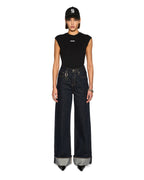 Womens Staple Ss Tee Black Fitted Tees - Black