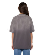 Womens Kingdom Boyfriend Ss Tee Charcoal Oversized Tees - Grey