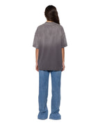 Womens Kingdom Boyfriend Ss Tee Charcoal Oversized Tees - Grey
