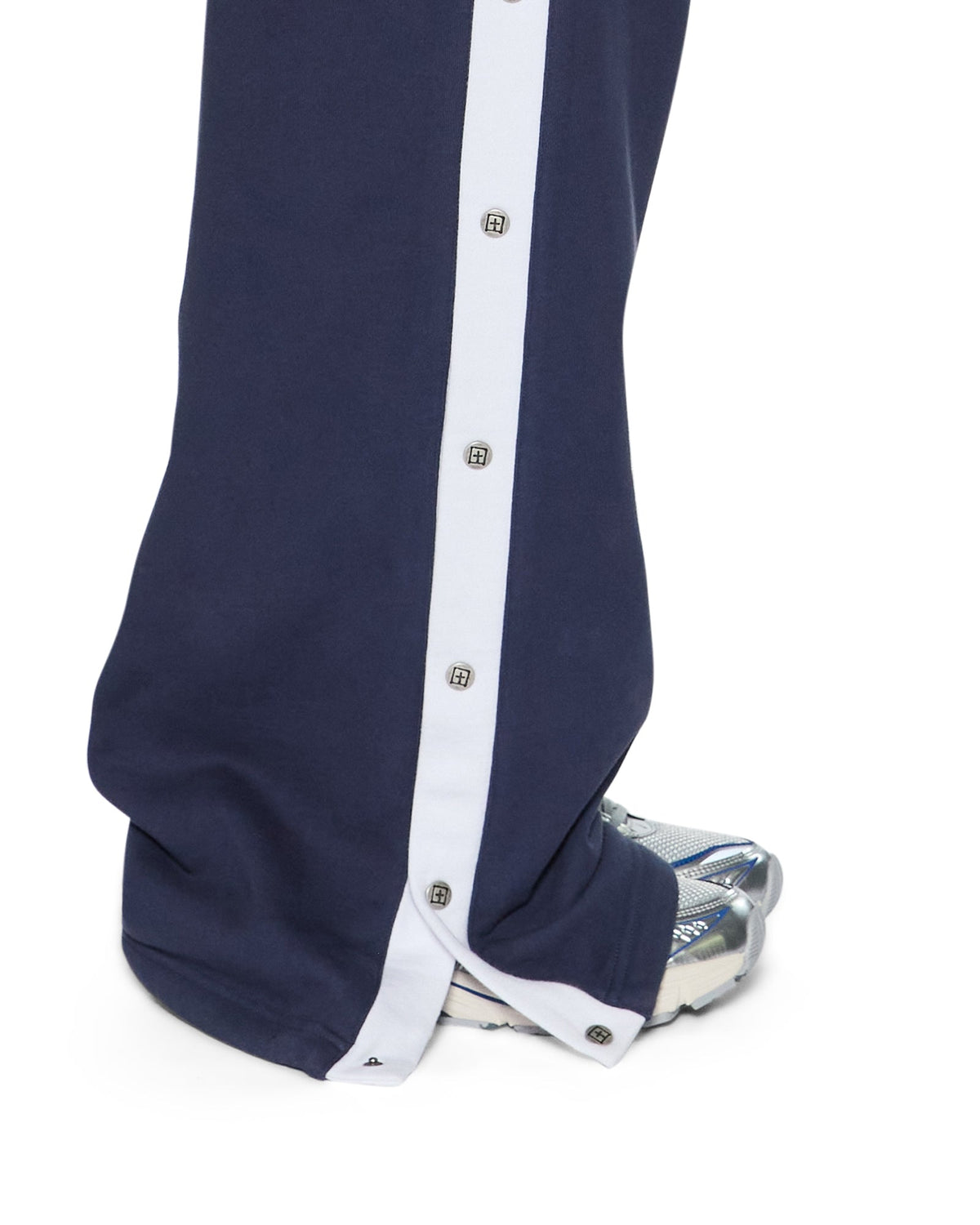 Womens Origin Trakpant Spliced Ink Straight Pants - Navy