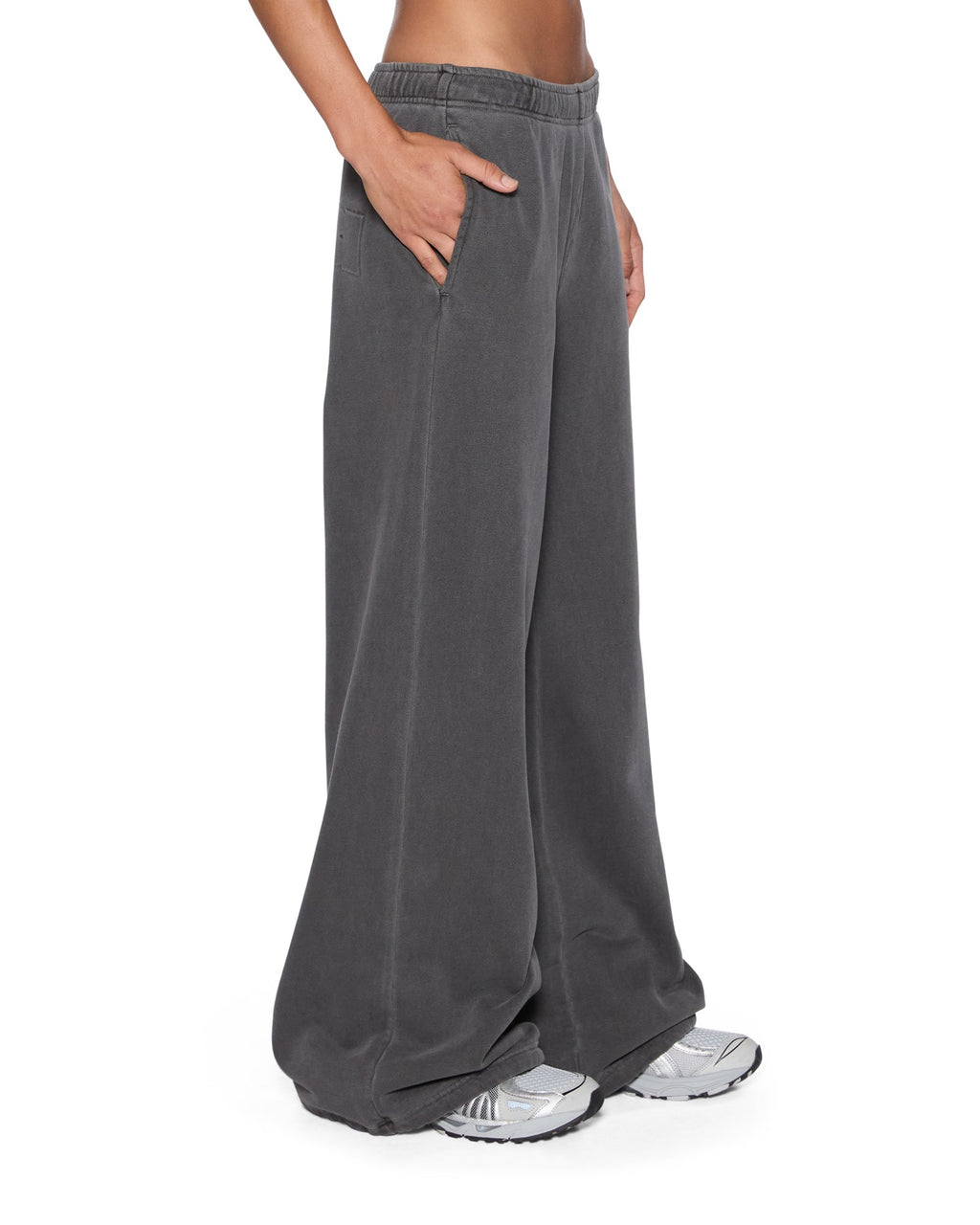 Womens Sott Origin Trakpant Charcoal Relaxed Pants - Grey