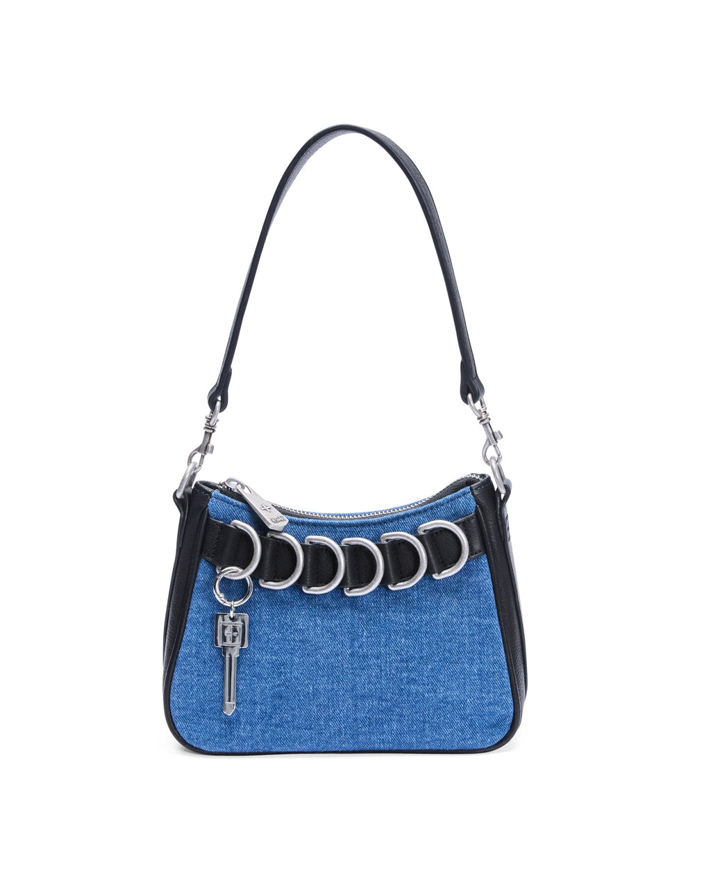 Trash Bag Mini Blue Denim Regular Bags - Denim