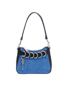 Trash Bag Mini Blue Denim Regular Bags - Denim