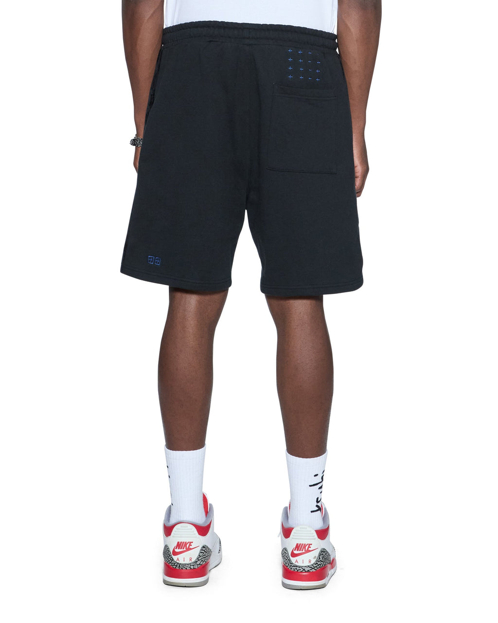 Mens 4x4 Luxe Synthesis Trak Short Cobalt Black Regular Walkshorts - Black