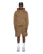 Mens 4x4 Luxe Synthesis Trak Short Espresso Regular Walkshorts - Brown