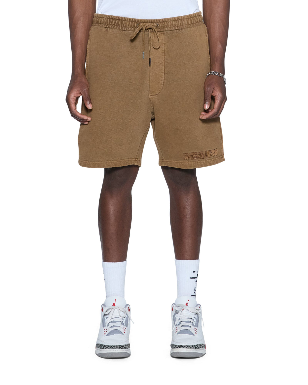 Mens 4x4 Luxe Synthesis Trak Short Espresso Regular Walkshorts - Brown
