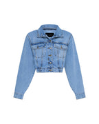Womens Headline Jacket Mercer Blue Regular Jackets - Denim