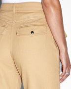 Womens Kommand Cargo Caramel Wide Pants - Tan