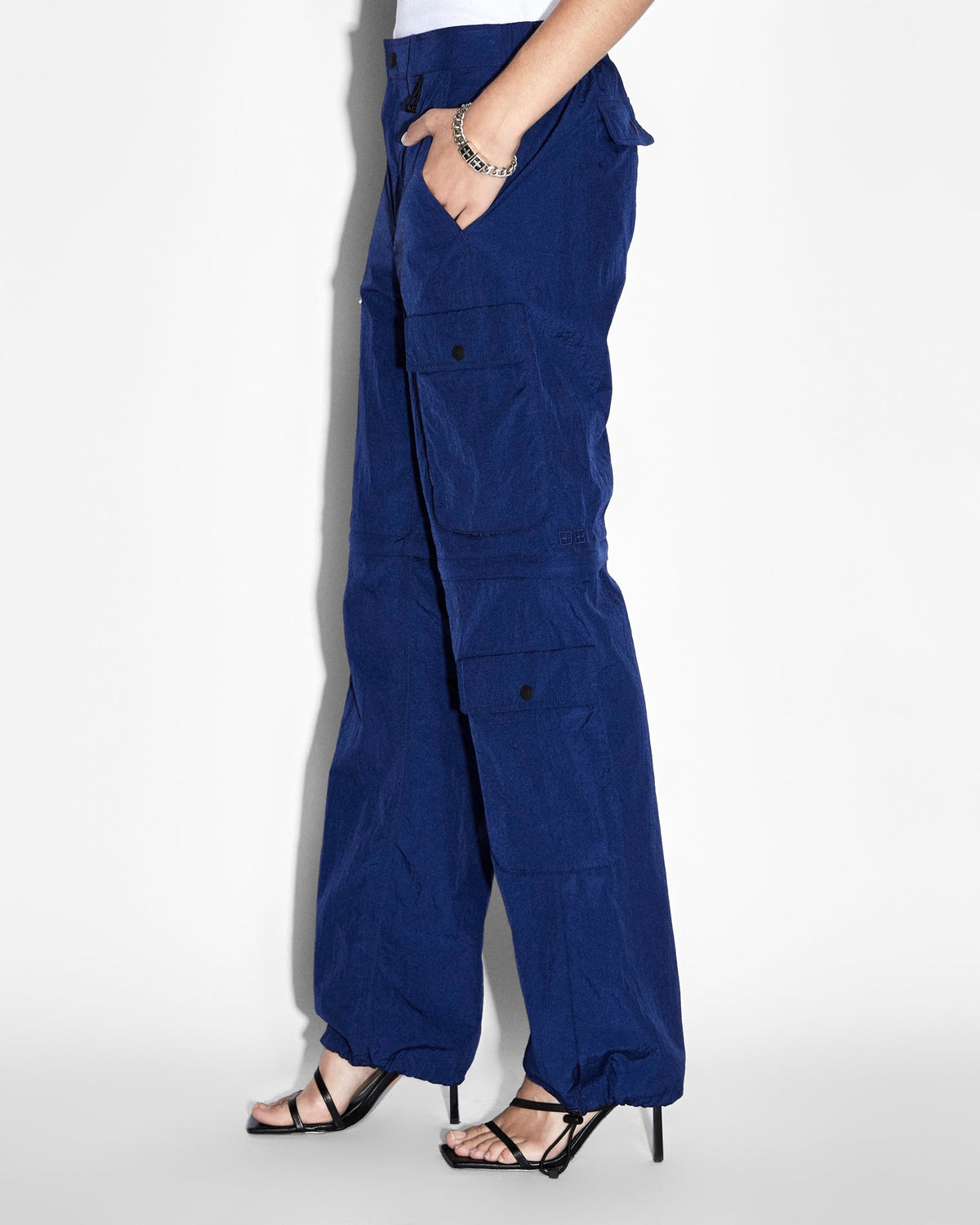 Womens Connekt Trak Midnight Relaxed Pants - Navy