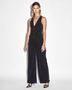 Womens Vixen Jumpsuit Raven Fitted Jumpsuits - Black