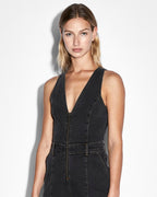 Womens Vixen Jumpsuit Raven Fitted Jumpsuits - Black