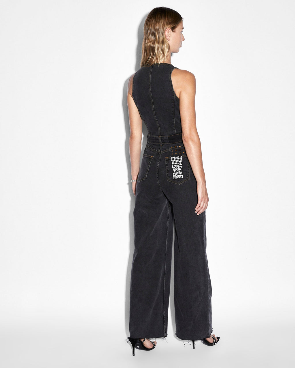 Womens Vixen Jumpsuit Raven Fitted Jumpsuits - Black