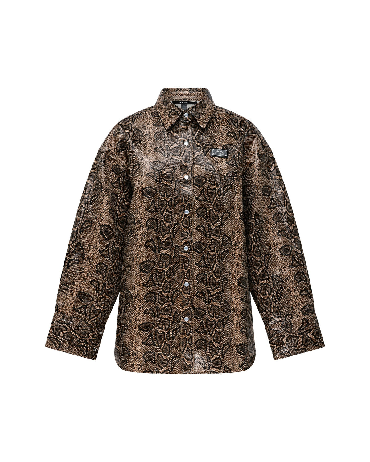 Womens Astra Ls Shirt Snakebite Oversized Shirts - Multi Colour
