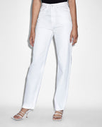 Womens Playback Blanc Revival Straight Denim Jeans - White
