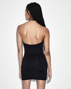 Womens Suspense Mini Dress Black Fitted Dresses - Black
