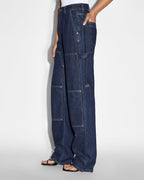 Womens Playback Carpenter Legacy Straight Denim Jeans - Denim