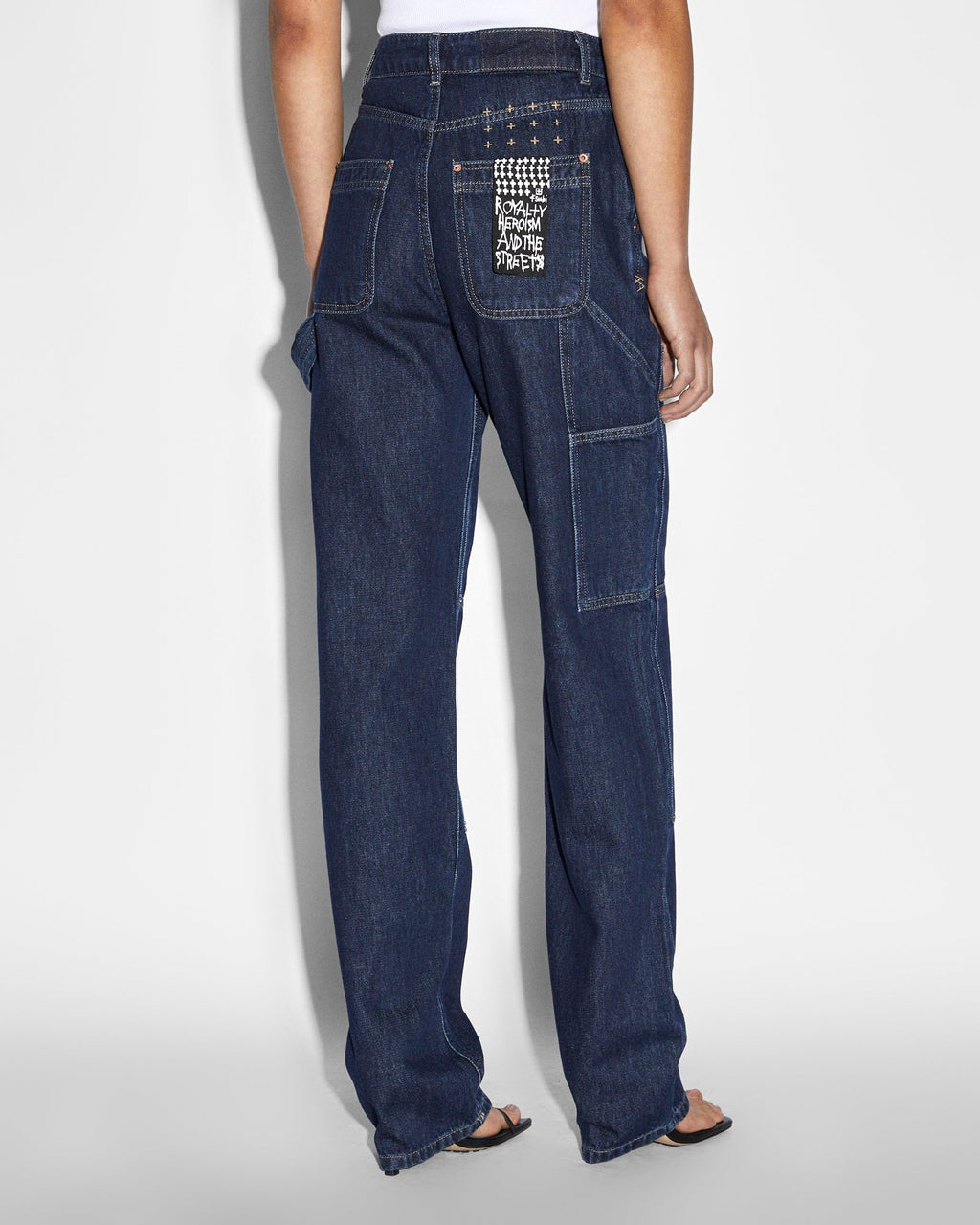 Womens Playback Carpenter Legacy Straight Denim Jeans - Denim