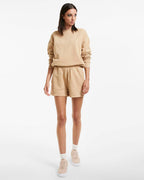 Womens 3 X 4 Trak Short Latte Relaxed Walkshorts - Tan