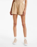 Womens 3 X 4 Trak Short Latte Relaxed Walkshorts - Tan