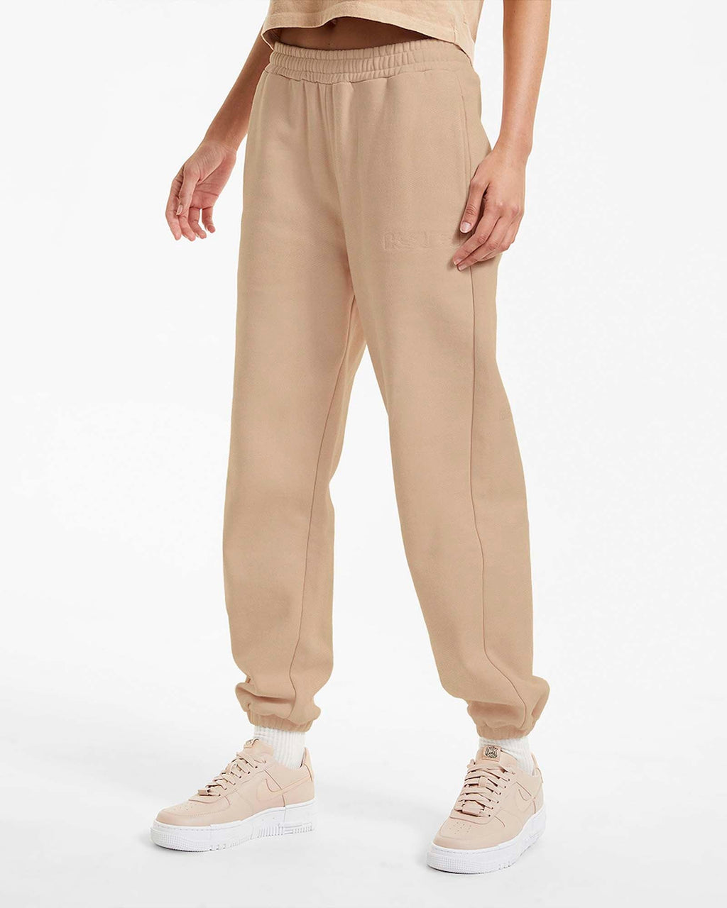 Womens 3 X 4 Trak Latte Relaxed Pants - Tan